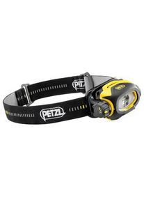 Petzl Otsalamppu, LED, 2x AA, 80lm, 55m, IP67, Musta / keltainen - E78BHB 2 RS