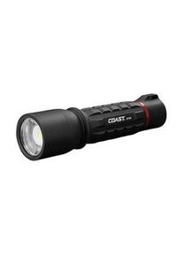 Coast Taskulamppu, LED, 2x CR123 / Ladattava, 1200lm, 220m, IP54, Musta - XP9R