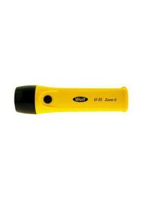 Wolf Safety Taskulamppu, LED, 4x AA, 210lm, 2.5m, IP67, Musta / keltainen - M-85