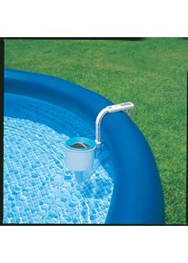Intex 28000 Deluxe Oberflächenskimmer Einhänge Skimmer Poolreinigung grau