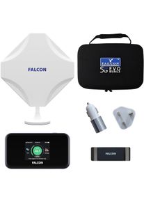 Falcon EVO MOBILE Deluxe Fensterantenne mit 5G Router 1800Mbit