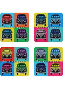 VW Collection by BRISA VW Collection T1 Untersetzer, multicolor