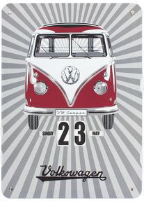 VW Collection by BRISA VW Collection T1 Endloskalender, rot