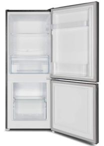 PKM KG117ESAZ Kühl-Gefrierkombination, 47 cm breit, 117 L, regelbares Thermostat, silber