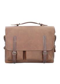 Aunts & Uncles aunts & uncles Good Old Friends Teachers Pet Porte-documents en cuir 42 cm Compartiment pour ordinateur portable brun