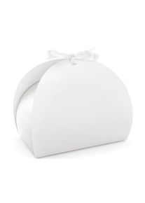partydeco 10 gift boxes Eveline white