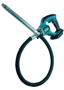 Makita DVR450Z Akku Betonverdichter Betonr&uuml;ttler 18V ohne Akku schwarz t&uuml;rkis