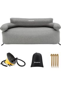 KingCamp Air Luftsofa Camping Outdoor grau