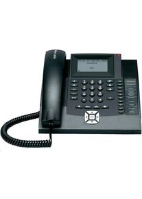 Auerswald COMfortel 1200 ISDN Systemtelefon ISDN Freisprechen beleuchtetes Display schwarz