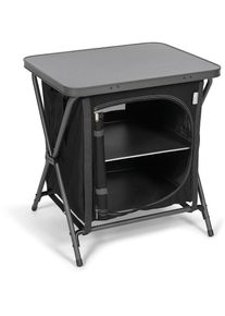 Kampa Dometic Tilly Campingschrank Klappschrank Faltschrank Zeltschrank Campingregal 60,5x51,5x66cm schwarz