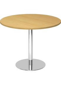 Tavolo per sala riunioni, Ø 1000 mm - kaiserkraft