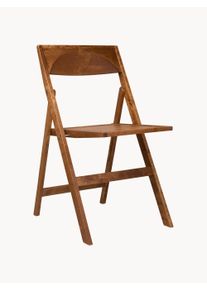Frama Cadeira de jantar dobrável em madeira de bétula Flat Bege Madeira, Madeira maciça L 44 x P 56 cm