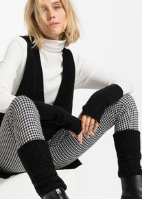Scaldabraccia e scaldamuscoli (set 4 pezzi), Nero, Taglia Onesize, bonprix