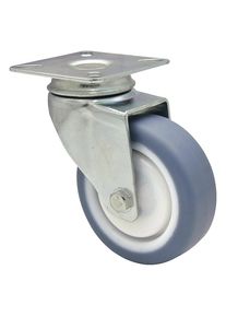 Wagner Apparaten-wielen DELUXE, wiel-Ø 75 mm, VE = 4 stuks, zwenkwiel