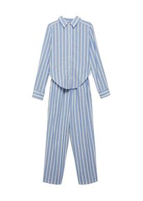 Mango Costum cu pantaloni 'Elsa' Femei albastru, Mărimea M