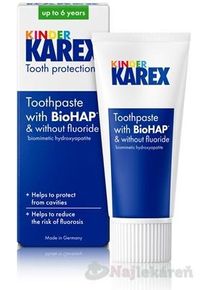 Dr. Wolff Karex Kinder detská zubná pasta 50 ml