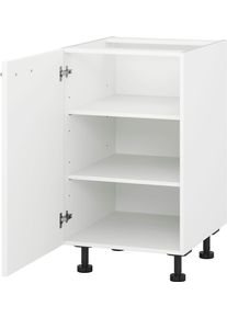 Kochstation Unterschrank »"KS-Scafa" mit zwei Einlegeböden« in verschiedenen Breiten in weiß, Größe B/H/T: 30 cm x 75 cm x 56 cm