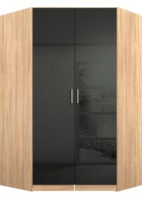 Rauch Eckkleiderschrank »Celle« in grau, Größe B/H/T: 117 cm x 197 cm x 117 cm