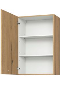 Kochstation Hängeschrank »KS-Trea O60-90« inklusive zwei Einlegeböden in braun, Größe B/H/T: 60 cm x 90 cm x 35 cm