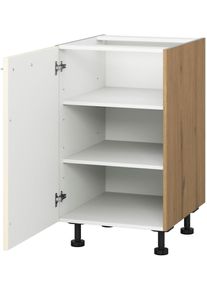 Kochstation Unterschrank »KS-Trea U40« mit zwei Einlegeböden in weiß, Größe B/H/T: 40 cm x 75 cm x 56 cm