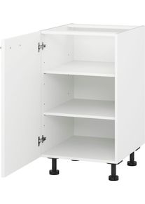 Kochstation Unterschrank »"KS-Scafa" mit zwei Einlegeböden« in verschiedenen Breiten in weiß, Größe B/H/T: 40 cm x 75 cm x 56 cm