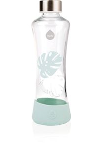 Equa Trinkflasche »Urban Jungle - Monstera« Borosilikatglas, 550 ml in grün