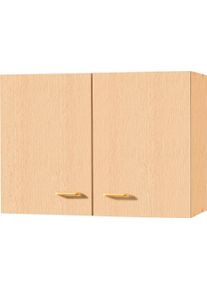 Kochstation Hängeschrank »KS-Elster« Breite 80 cm in braun, Größe B/H/T: 80 cm x 57 cm x 34 cm