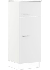 Impuls Küchen Kühlumbauschrank »"Valencia" in weiß, Größe B/H/T: 60 cm x 147,5 cm x 57,6 cm