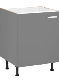 Optifit Spülenschrank »Parma« Breite 60 cm in grau, Größe B/H/T: 60 cm x 87 cm x 58,4 cm