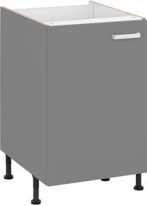 Optifit Spülenschrank »Parma« Breite 50 cm in grau, Größe B/H/T: 50 cm x 87 cm x 58,4 cm