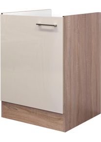 Flex-Well Spülenschrank »Nepal« (B x H x T) 50 x 82 x 57 cm in braun, Größe B/H/T: 50 cm x 82,2 cm x 60 cm