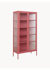 Mustard Made Witryna z metalu The Collector Pudrowy róż Metal S 85 x W 170 cm