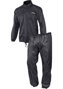 GMS-Moto ZG79801, rain suit 2pcs. , color: Black/Neon-Yellow , size: S