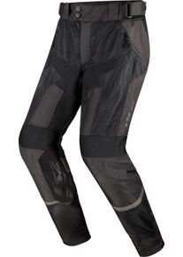 LS2 Como Air, pantaloni in pelle e tessuto , colore: Nero/Grigio Scuro , dimensione: 5XL