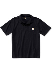 Carhartt Contractor, koszulka polo , kolor: czarny , rozmiar: S