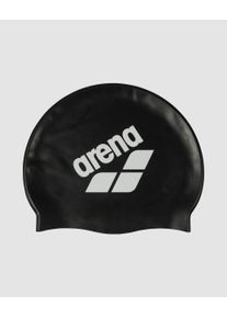 arena Swim Cap - Unisex - Black_white - Size: One size fits all - arena Big Logo Swim Cap