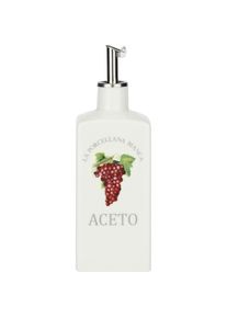 La Porcellana Bianca, Ölspender + Essigspender, CONSERVA Essig Flasche 250 ml (250 ml)