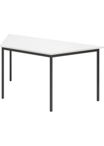 Hammerbacher, Schreibtisch, BesprechungstischTrapez Vierk.160x69cm Weiss (160 x 69 cm)