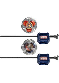 Hasbro G0287EU4 - Marvel Beyblade X, Iron Man 4-80B vs. Thanos 4-60P, Multipack, Takara Tomy (Deutsch)