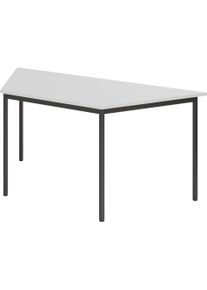 Hammerbacher, Schreibtisch, BesprechungstischTrapez Vierk.160x69cm Grau (160 x 69 cm)