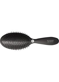 HH Simonsen Grzebienie i szczotki Wonder Brush Midi Black Szczotka płaska Unisex