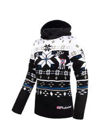 Nebulus Felpa con cappuccio norvegese NORJAN, donna, nero | Saldi d'Autunno
