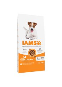 12kg IAMS Advanced Nutrition Senior Small & Medium Dog con pollo pienso para perros