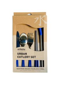 MIZU Urban Cutlery Set Ocean Blue, Besteck, Blau