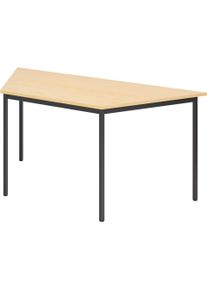Hammerbacher, Schreibtisch, BesprechungstischTrapez Vierk.160x69cm Ahorn (160 x 69 cm)