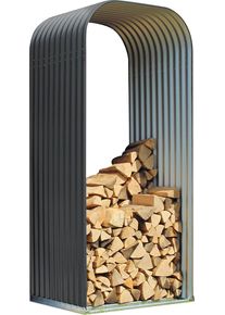 Vitavia Kaminholzregal »Lignum 858 in grau, Größe B/H/T: 99,1 cm x 223,1 cm x 85,8 cm