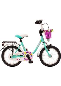 Bachtenkirch Kinderfahrrad &raquo;"Jee Bee" t&uuml;rkis&laquo; 1 Gang ohne Schaltung in blau, Gr&ouml;&szlig;e 14 Zoll (35,56 cm) hinten: 14 Zoll (35,56 cm)