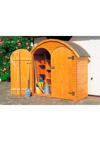 Promadino Garten-Geräteschrank »Roma groß« in braun