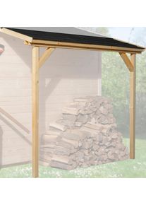 Weka Schleppdach in beige