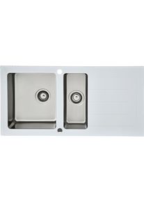 respekta Einbauspüle »New York« in weiß